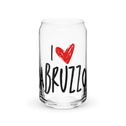 Can-Shaped Glass | I Love Abruzzo